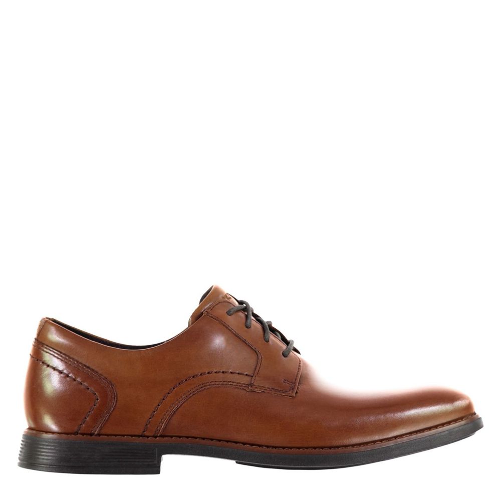 Rockport Canada Plain Toe - Mens Oxfords Cognac (DQK174236)